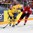 PRAGUE, CZECH REPUBLIC - MAY 9: Sweden's Filip Forsberg #9 looks to make a pass to a teammate while Switzerland's Roman Josi #90 chases him down during preliminary round action at the 2015 IIHF Ice Hockey World Championship. (Photo by Andre Ringuette/HHOF-IIHF Images)

